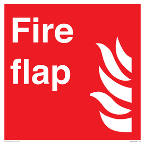 Fire flap